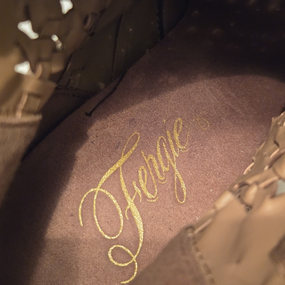 Fergie "Willow" ankle boot. Size 8.5 Brown - Picture 3 of 11